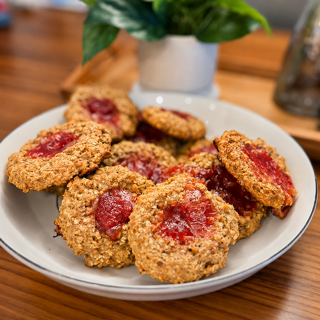 Galettes déjeuner aux fraises du Québec et à la PVT - LES BRUTES