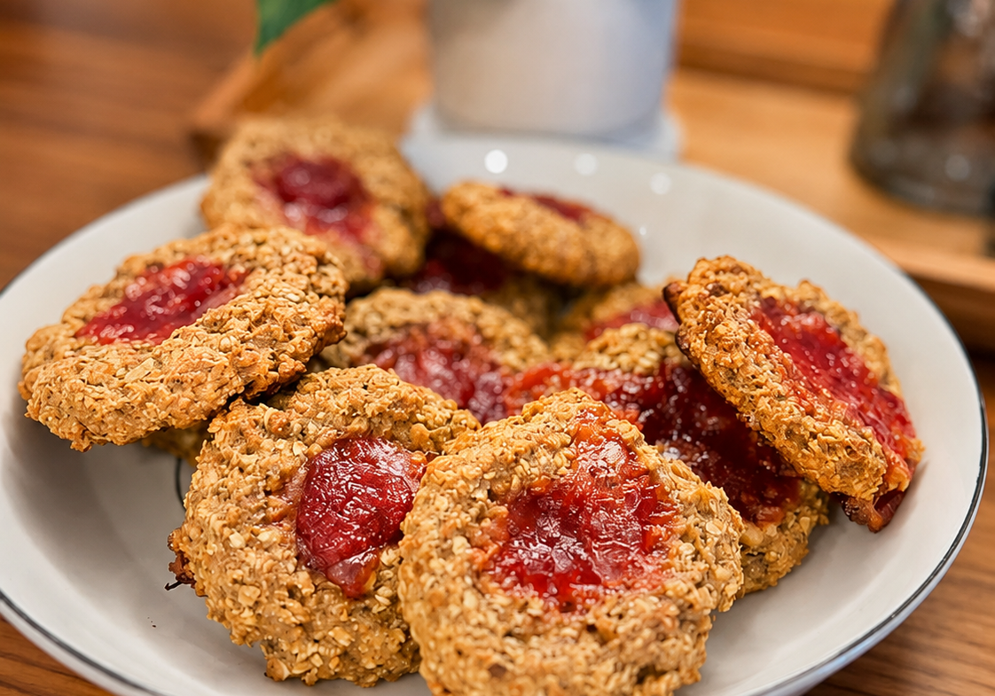 Galettes déjeuner aux fraises du Québec et à la PVT - LES BRUTES