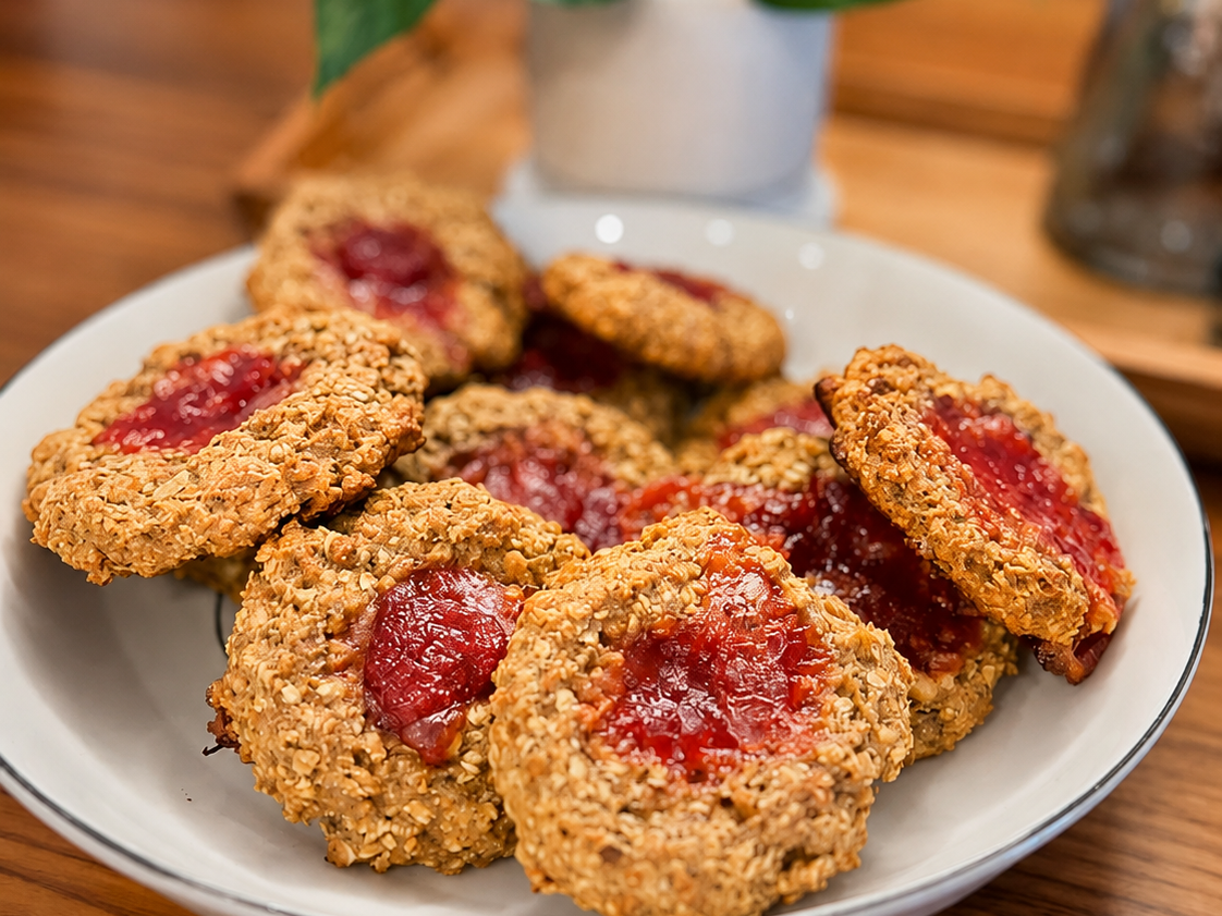 Galettes déjeuner aux fraises du Québec et à la PVT - LES BRUTES