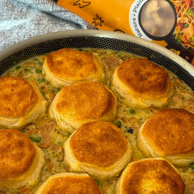 Pâté “au poulet” et ricotta au poêlon - LES BRUTES