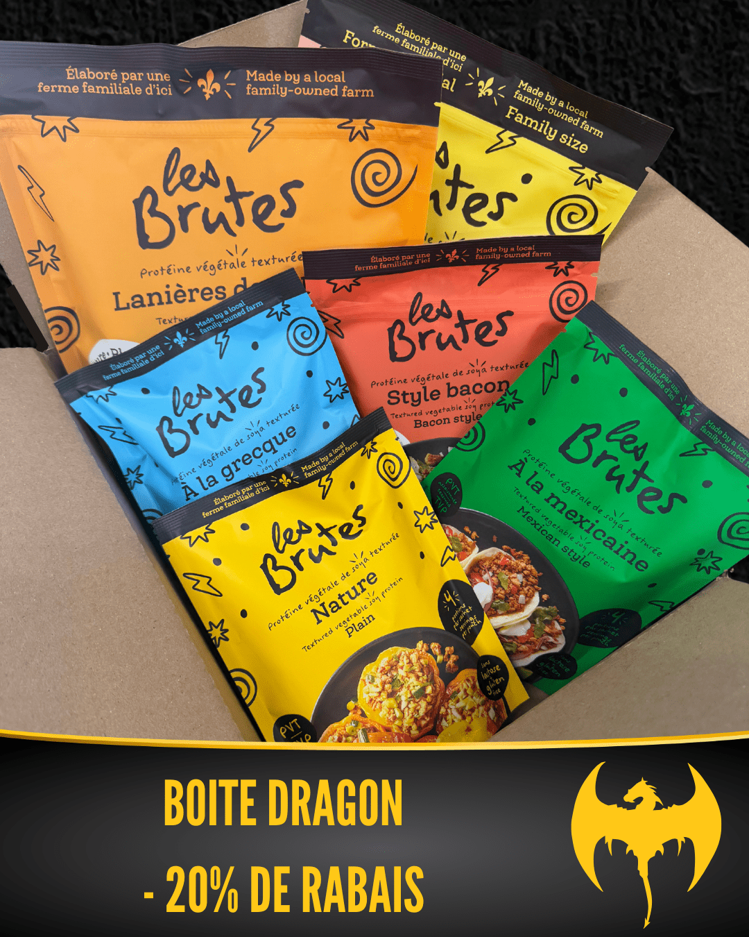 Boîte Dragon - LES BRUTES
