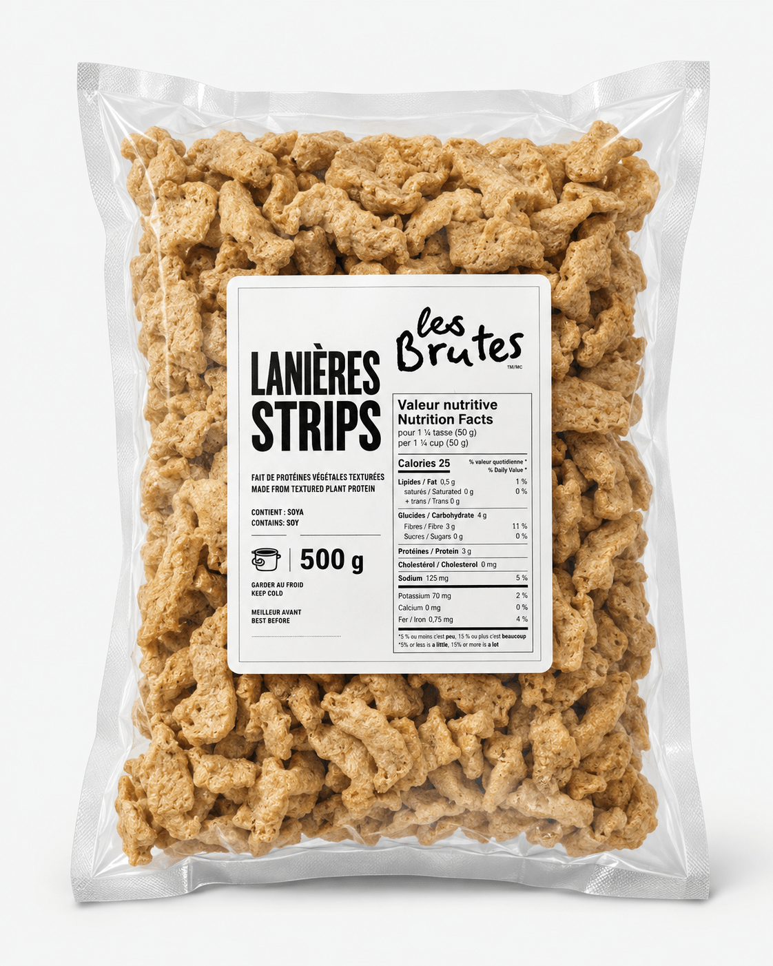 PVT Lanières de soya - LES BRUTES