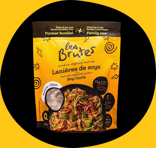 PVT Lanières de soya - LES BRUTES